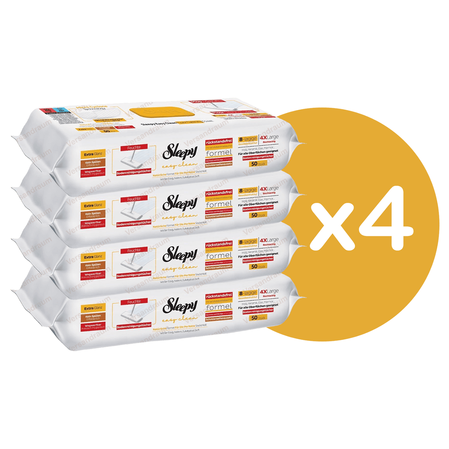 Sleepy Easy Clean 4xBodenreinigungstücher