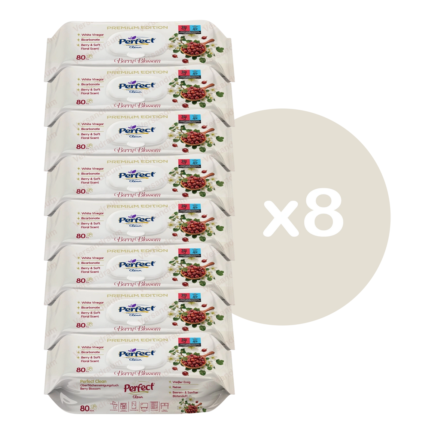 Perfect Clean Mix Sets Oberflächenreinigungstücher 6er-8er Set