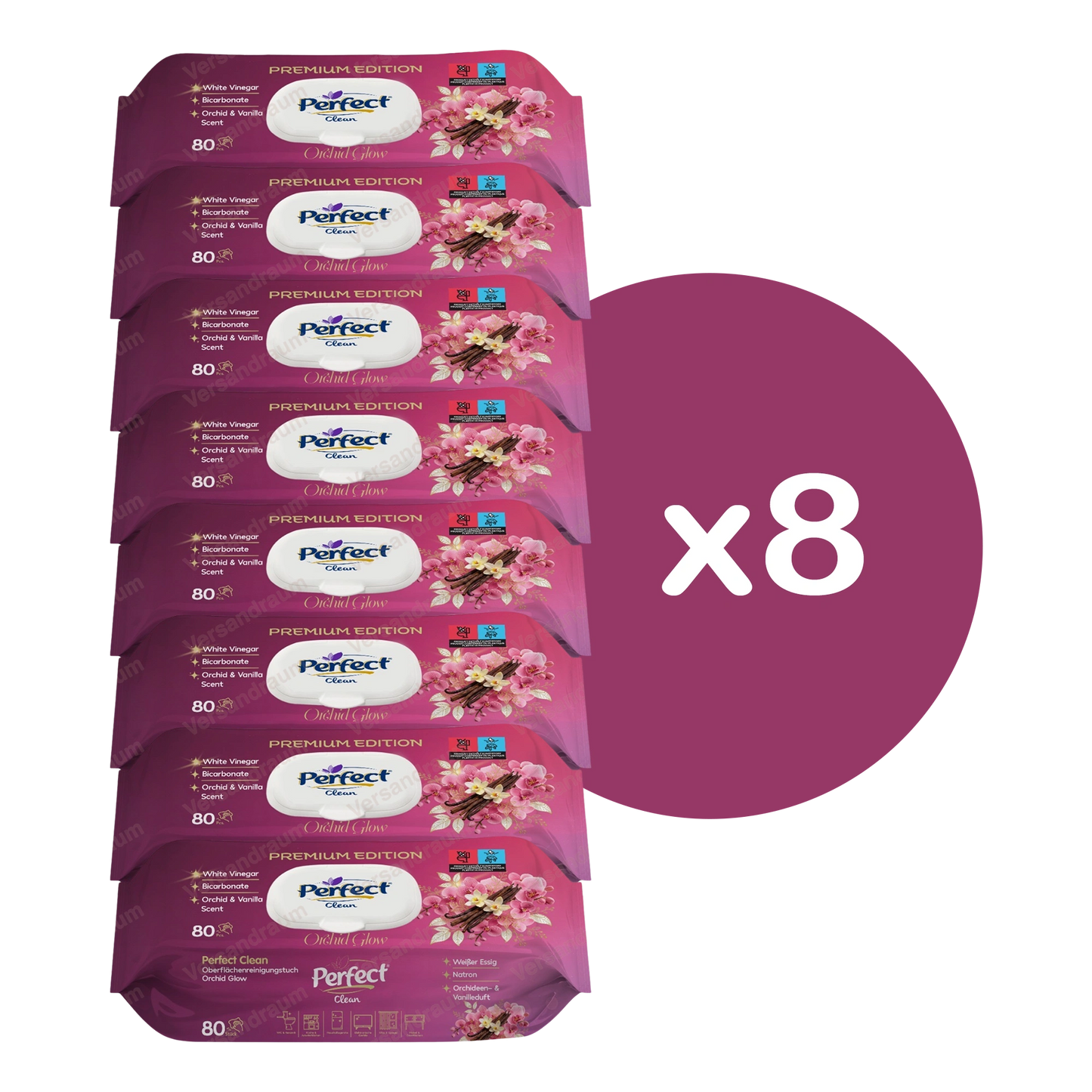 Perfect Clean Mix Sets Oberflächenreinigungstücher 6er-8er Set